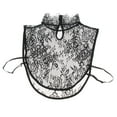 thumbnail image 1 of Moda extraíble para niñas, cuello falso , colres de encaje falso, decoración de ropa Negro Macarena Camisa falsa de señora camisa de encaje, 1 of 8
