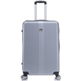 thumbnail image 6 of TUCCI ITALY Lustria Hardside Spinner Luggage 3-Piece Set 20/24/28", Scratch Resistant, Lightweight - Silver, 6 of 8