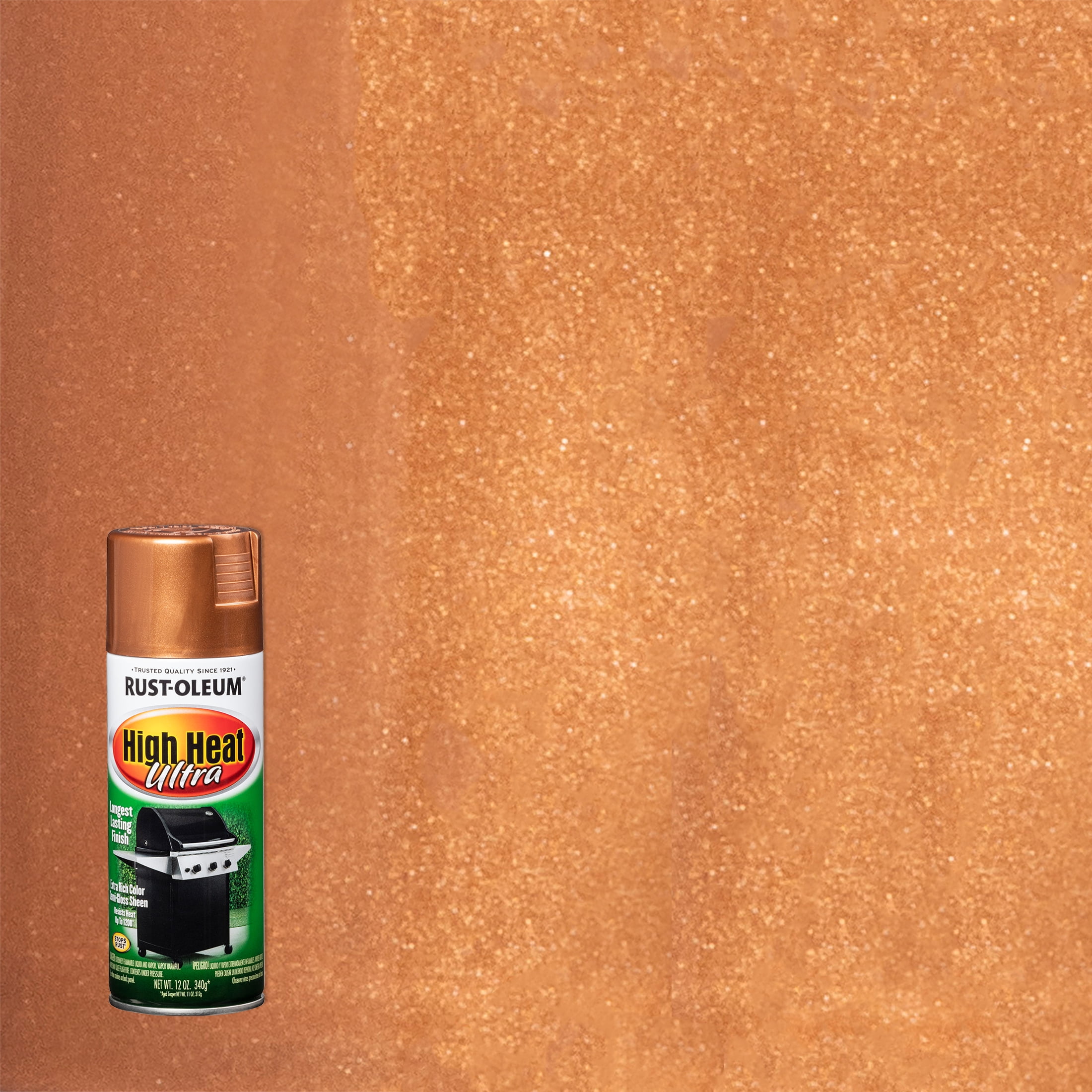 Aged Copper, Rust-Oleum Specialty Semi-Gloss Ultra High Heat Spray ...
