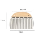 thumbnail image 4 of Coofit Coupe-Frites Ondulé en Acier Inoxydable Trancheuse à Frites Hacheur Ondulé pour Cuisine, 4 of 10