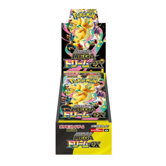 Mega Dream ex Booster Box Japanese Sealed Pokemon Trading Card Game