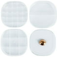 thumbnail image 2 of Jewelry Organizer Box Transparent 3-Layer Jewelry Storage Container Stackable Dust-proof Space Saving Jewelry Display Holder with Lid for Earrings Bracelets Necklaces Rings  Transparent, 2 of 10