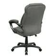 thumbnail image 4 of Emma + Oliver High Back Gray Microfiber Executive Swivel Ergonomic Office Chair with Arms, 4 of 7