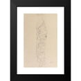 thumbnail image 2 of Gustav Klimt 17x24 Black Modern Framed Museum Art Print Titled - Woman in Kimono (1917-18), 2 of 5