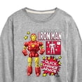 thumbnail image 3 of Marvel Iron Man - Action Figure - Toddler And Youth Long Sleeve Graphic T-Shirt, 3 of 5