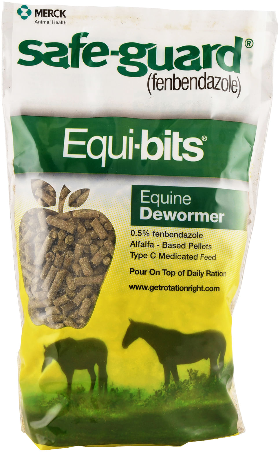 Intervet Safeguard Dewormer Pellets for Horses, 1.25Pound