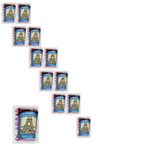 La Bonne Vie Blueberry Vanilla Goat Cheese, 4OZ, 12 Pack