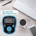 thumbnail image 4 of Mini Puntada Marcador Fila Dedo Contador LCD Digital Mano Contador con Herramienta de Luz LED, 4 of 7