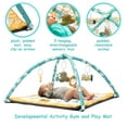 thumbnail image 2 of JumpOff Jo - Infant Activity Gym and Baby Play Mat - Ages 0-18 mo. - Road Trip, 2 of 8