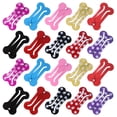 thumbnail image 4 of 20 pinzas para el pelo con forma de hueso, elegantes pinzas para el pelo artificiales con forma de hueso de perro, para perros (color aleatorio), 4 of 7