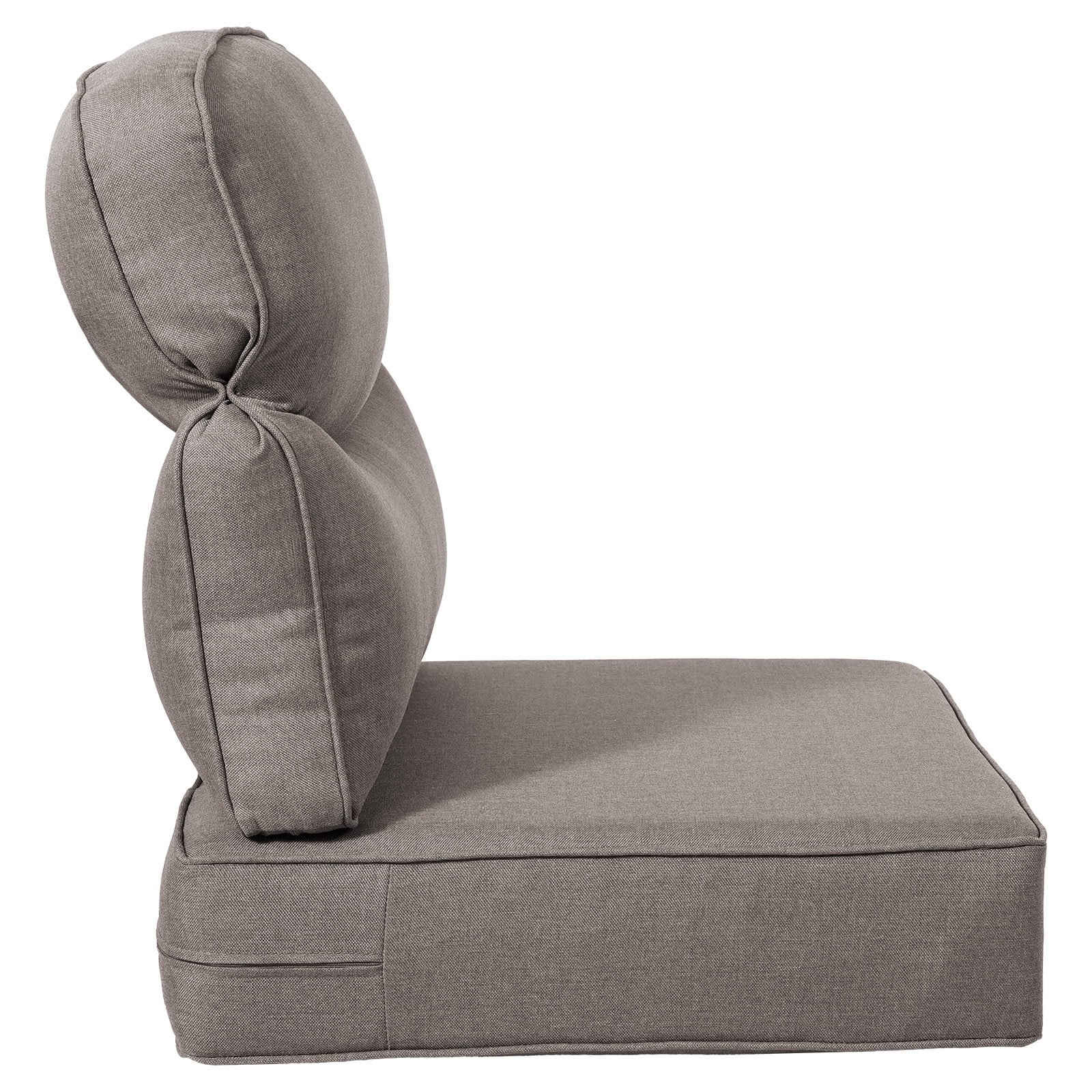Bellefurn Outdoor Seat Cushions 22 X 24 X 6 inch for Patio Furniture,Outdoor Chair Cushions Outdoor Deep Seat Cushion with Water Resistant & Removable Cover Patio Cushions for Wicker Chair,Sofa,Couch