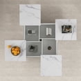 thumbnail image 5 of Euroco Modern Coffee Table with Sliding Top, Hidden Storage, Square Design, MDF Construction for Living Room, 5 of 7
