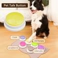 thumbnail image 2 of Pet Communication Button Cat Dog Voice Toy Push Trainer Recording Squeeze Box Easy Press for Clear Sound Quality Pet Supplies, 2 of 6