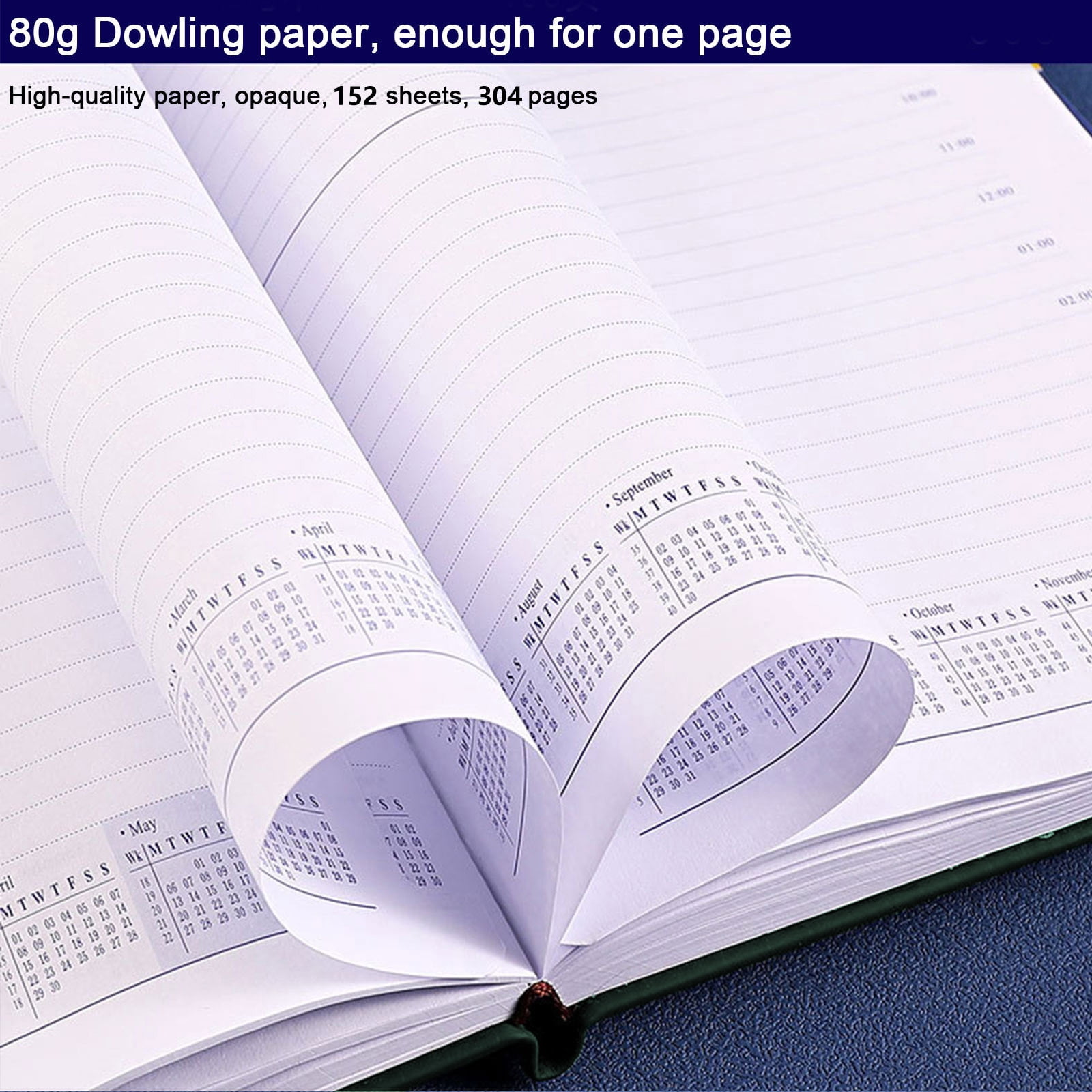 Agenda 2026 A4 Semainier Agenda 2024, Semainier Et Agenda Au Format A5 Avec  Onglets Mensuels, Du Agenda 2026 2027, image size:1600x1600