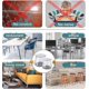 thumbnail image 4 of 24 Pcs Chair Leg Floor Protectors, Silicone Felt Furniture Leg Pads Caps Covers for Hardwood Floors (Clear-Medium), 4 of 5