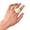 B, variant on Artistic Marine Life Inspires Rings Snail And Seashells Finger Accessories Jewelry For Women