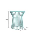 thumbnail image 3 of Novogratz Poolside Gossip Collection, Roberta Outdoor/Indoor Side Table, Aqua Haze, 3 of 9