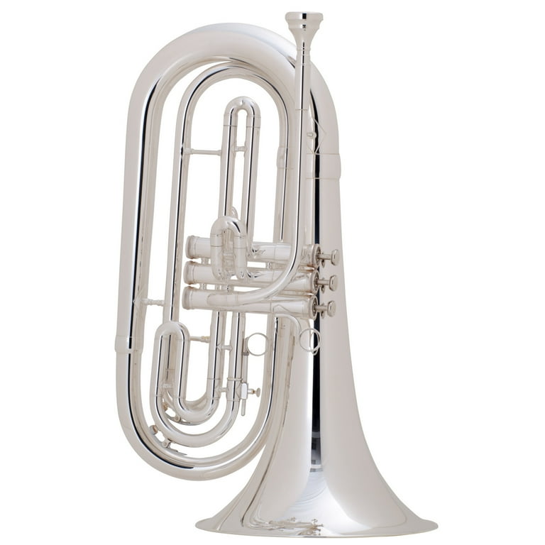 King 1124 Ultimate Series Marching Bb Baritone 1124SP Silver