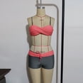 thumbnail image 3 of KaLI_store Swimsuit Women Womens Tankini Swimsuits Two Piece Tummy Control Bathing Suits with Shorts Modest Tank Tops Watermelon Red,M, 3 of 5