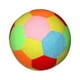 thumbnail image 5 of Balón de fútbol suave y colorido, balón de fútbol de peluche, juguete de ejercicio al aire libre. 14cm, 5 of 9