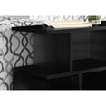 thumbnail image 2 of Accent Table, Side, End, Nightstand, Lamp, Living Room, Bedroom, Laminate, Black, Contemporary, Modern, 2 of 5