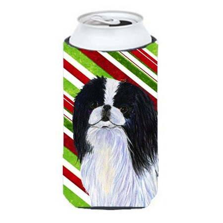 

Japanese Chin Candy Cane Holiday Christmas Tall Boy Hugger - 22 To 24 oz.