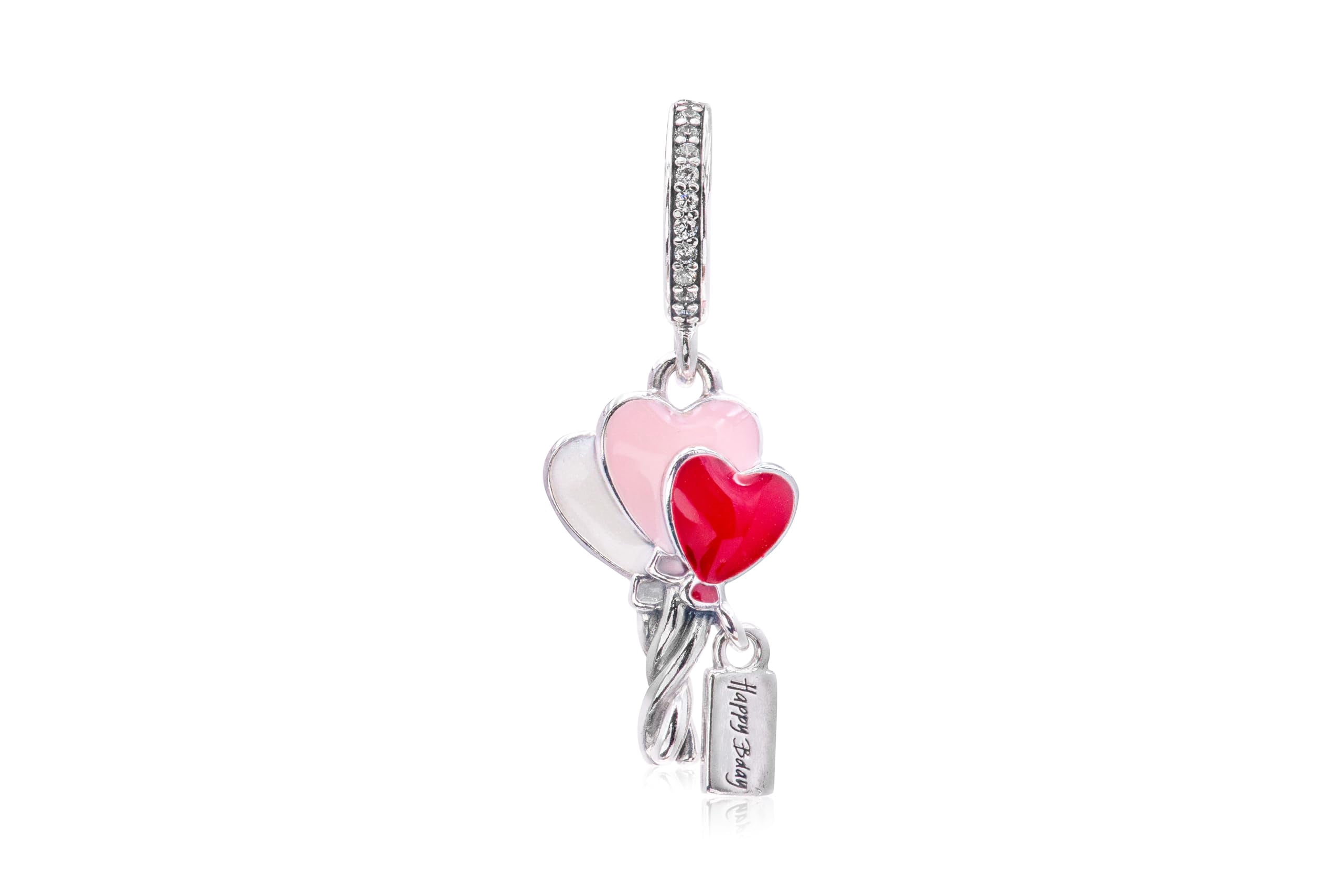 PANDORA Heart Balloons Sterling Silver Bracelet Charm