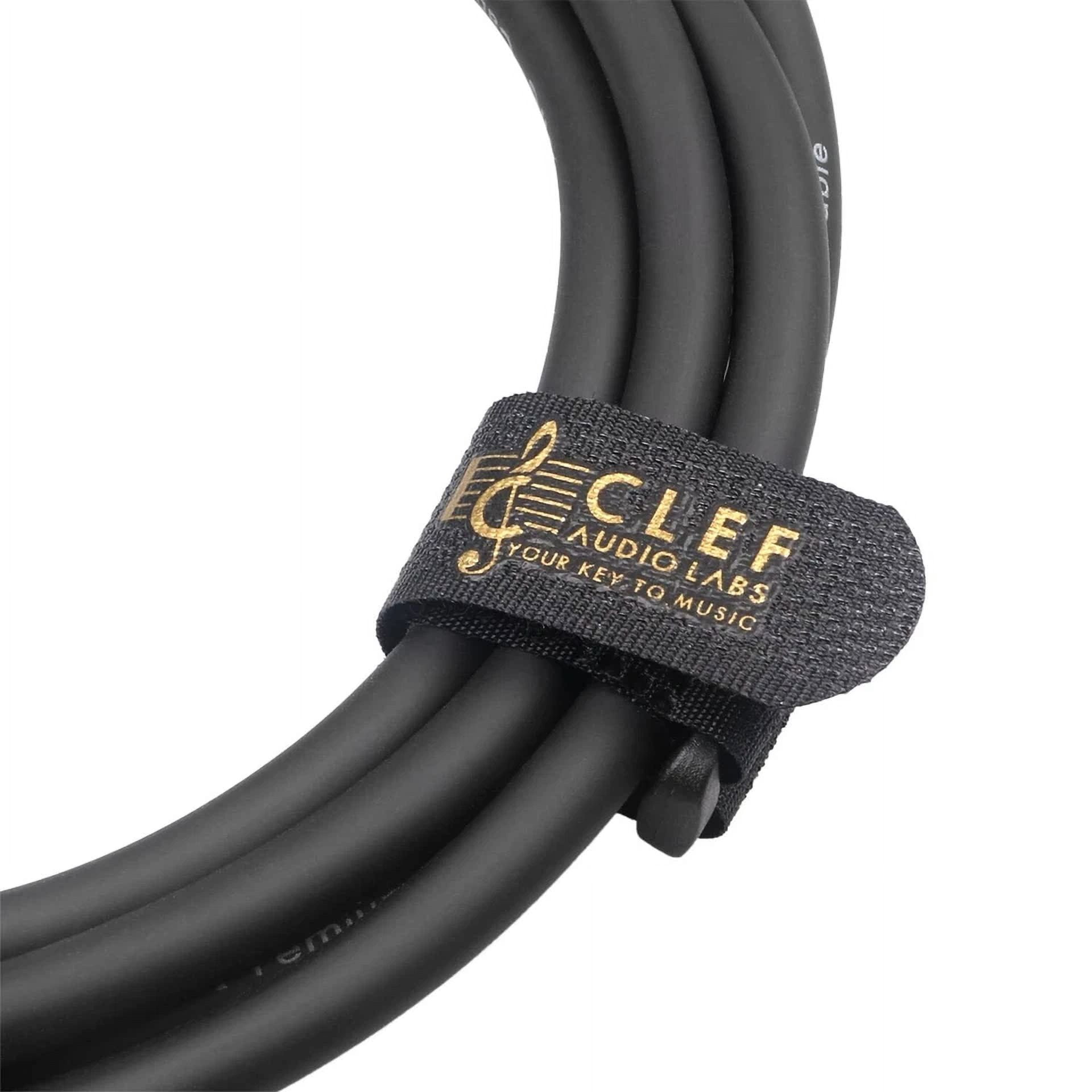 KLYNE- Clef Audio Labs Instrument Guitar Cable Shell/Pvc Jacket - 10Ft - 1Pk