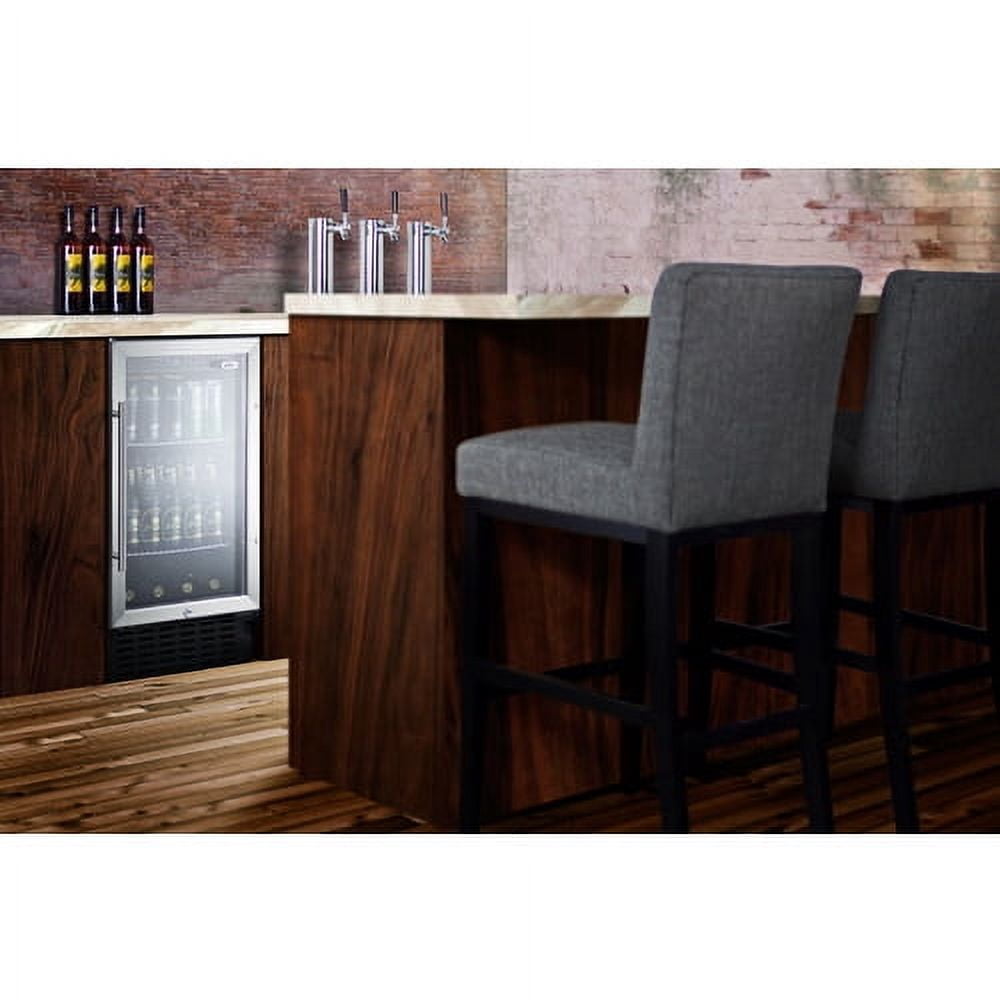 18" Wide Built-In Beverage Center, ADA Compliant, STAINLESS STEEL