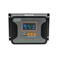 thumbnail image 1 of PWM 30A 60A 80A Solar Charge Controller Work For 12V 24V 36V 48V Battery LED Screen USB 5A/2A Max PV 100V Slient Operation, 1 of 5