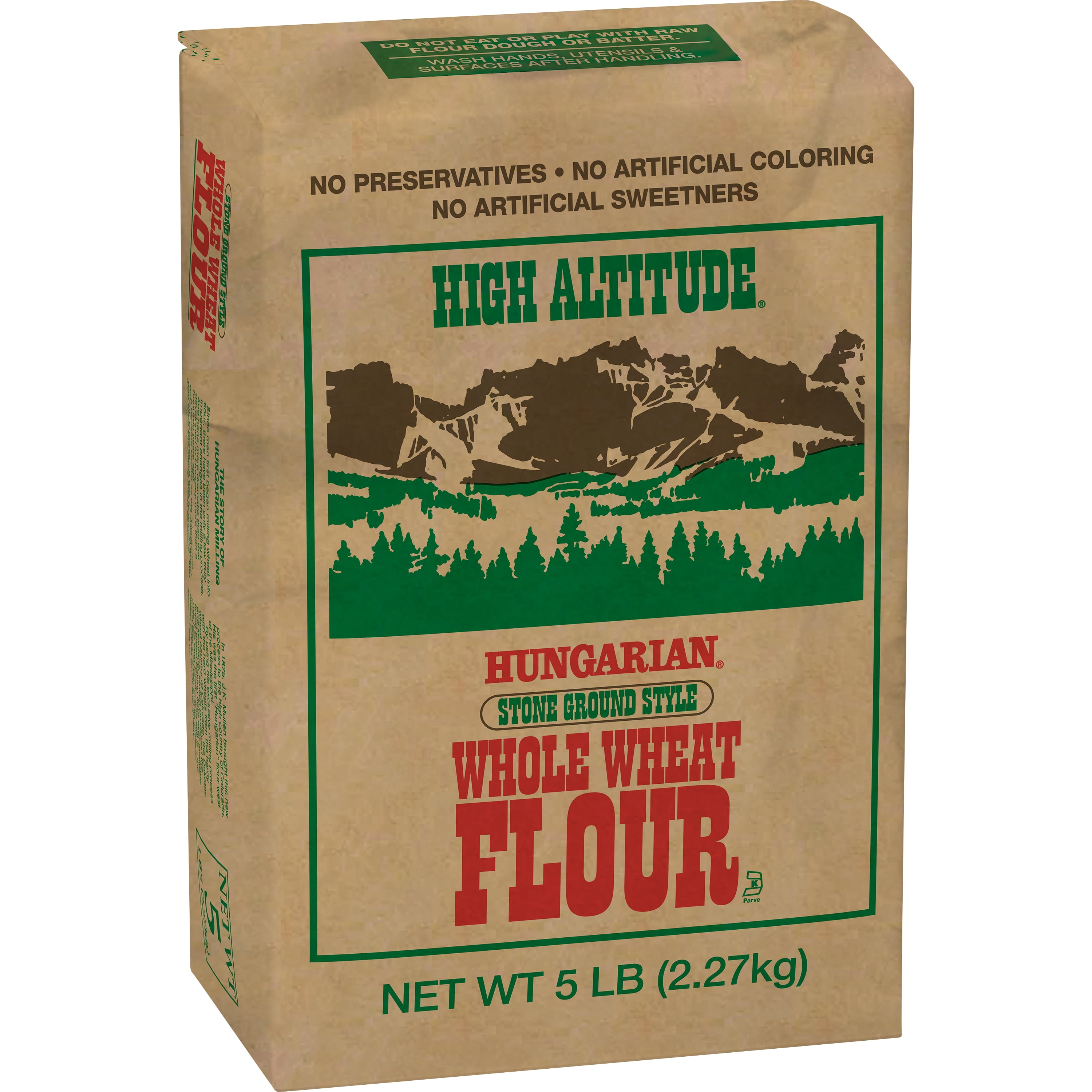 (4 pack) High Altitude Hungarian Whole Wheat Flour