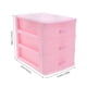 thumbnail image 2 of FELTECHELECTR Organizador De Escritorio Con Cajones De Plástico Rosa Para Oficina Y Hogar, 2 of 6