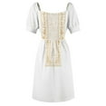 thumbnail image 6 of Daily Barong - Filipino Sleeveless Dress Women dresses summer Women's clothing, 6 of 6