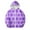 #160-Purple, variant on Cowsor Baby Girl Zip-up Jacket Rainbow Unicorn Cotton Hoodie Sweatshirt Toddler Fall Coat Kids Winter Outfits Outerwear