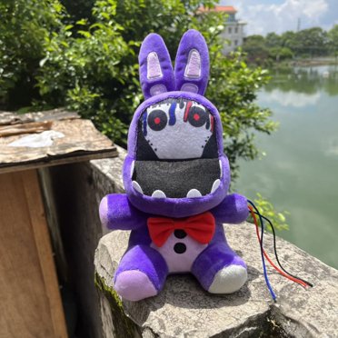 FNAF Withered Bonnie Plush - 11" Purple Bunny Doll From Security Breach / Sister Location