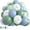 Blue Green Goose, variant on Retro Green and Brown Balloons Kit, Camo Dark Metallic Green Lime Brown Black Latex Balloons Set for Boy Video Game Jungle Theme Birthday Baby Shower Army Dinosaur Party Decorations