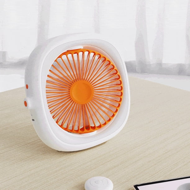 Ventilador de techo con luz LED de 4000 mAh luces de ventilador con control remoto sacudida de la cabeza para acampar Hugtrwg Para estrenar