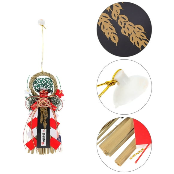 IFANLANDOR 1Pack Sushi Party Pendant Multi Synthetic Material Wall Decoration Door Hanging for Adults