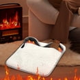 thumbnail image 3 of Lamb Velvet Velvet USB Foot Warmer Heating Foot Warmer Blanket Hand Warmer Pad, 3 of 6