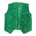 thumbnail image 3 of Chaleco del día de San Patricio Chaleco de lentejuelas para baile de graduación, escenario, espectáculo, suministros para fiestas, disfraces SG, 3 of 8