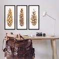 thumbnail image 2 of Stupell Botanical Pinecones Woodland Plants Botanical & Floral Painting Black Framed Art Print Wall Art, Set of 3, 2 of 9