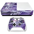 thumbnail image 2 of MightySkins Carbon Fiber Skin for Microsoft Xbox One S - Storm Dancer | Protective, Durable Textured Carbon Fiber Finish | Easy to Apply, Remove, and Change Styles | Made in The USA, 2 of 4