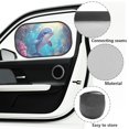 thumbnail image 6 of Yuyamidu Dolphin Auto Rear Window Sunshade 2 Pack Blue Ocean Car Back Window Sunshade for Baby Cute Car Shades for Back Windows Sun UV Protection, 6 of 7