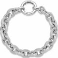 thumbnail image 4 of Sterling Silver Rhodium Plated Polished Striped Link Bracelet (7.5 X 8) Made In Italy -Jewelry By Sweet Pea, 4 of 7