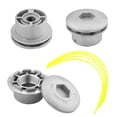 thumbnail image 2 of Cabezal Desbrozador Universal de Aluminio Accesorio para Cortadora de Césped para Jardín Cortacésped Ecomeon no, 2 of 6