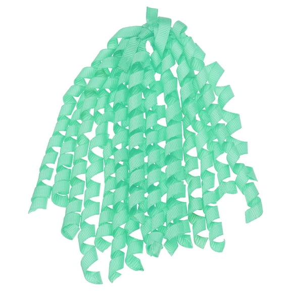 Large Curly Bows for Gift Wrapping Curling Ribbon with Self Adhesive for Gift Wrap Presents Hair Christmas Water Green