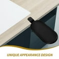 thumbnail image 3 of OULII Foldable Desk Extension Armrest Tray with Rotating Support Clamp and Mouse Pad Black, 3 of 8
