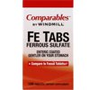 Comparables By Windmill Fe Tabs Ferrous Sulfate Tablets 100 Tablets