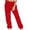 #Red, variant on DPTALR Women's Elastic Lace Up Solid Color Casual Sports Pants,Black,Size XL