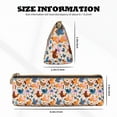 thumbnail image 2 of Rocae Cute Chickens for Leather Pencil Case - Zippered Pen Case Stationery Bag Zipper Pouch Pencil Holder For Men Women Businessmen And Artists, 2 of 5